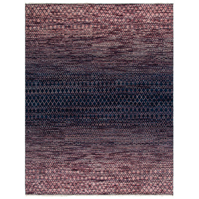 Bunbury Hand-Knotted Geometric Rug