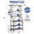 Nemanja Metal Floor Multi-Use Sports Rack