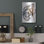 Art mural en métal Brayden Studio «Story Of Hope Brown» par Andrea Haase