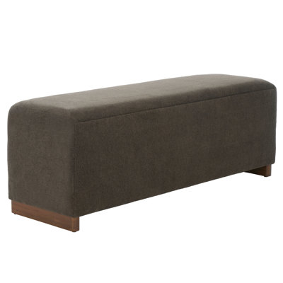 51" Linen Entryway Bench