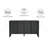60" Sideboard In Charcoal Gray | Gift Idea-681063520