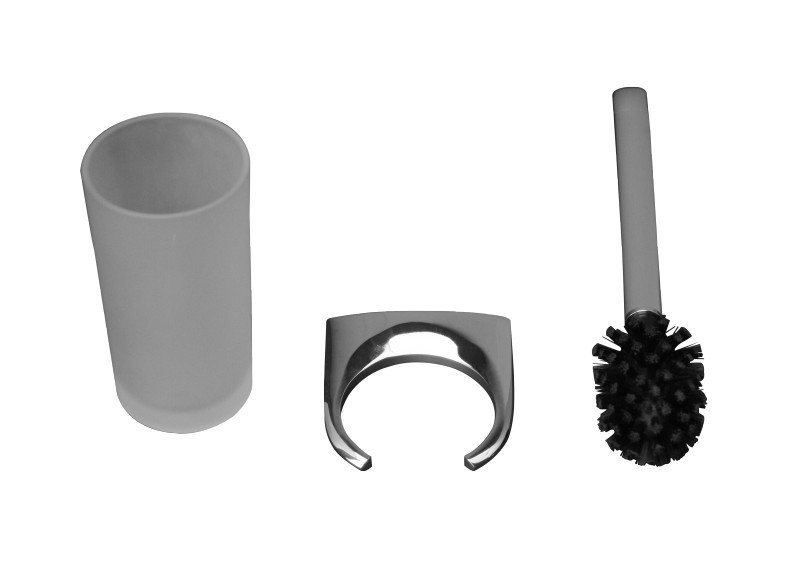 Guilherme Wall Mounted Toilet Brush and Holder