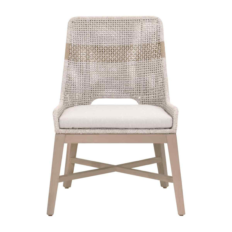 Chaise d'extérieur tapissier en oléfine 2 pièces