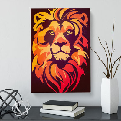 Lion Soviet Vol.1 - Wrapped Canvas