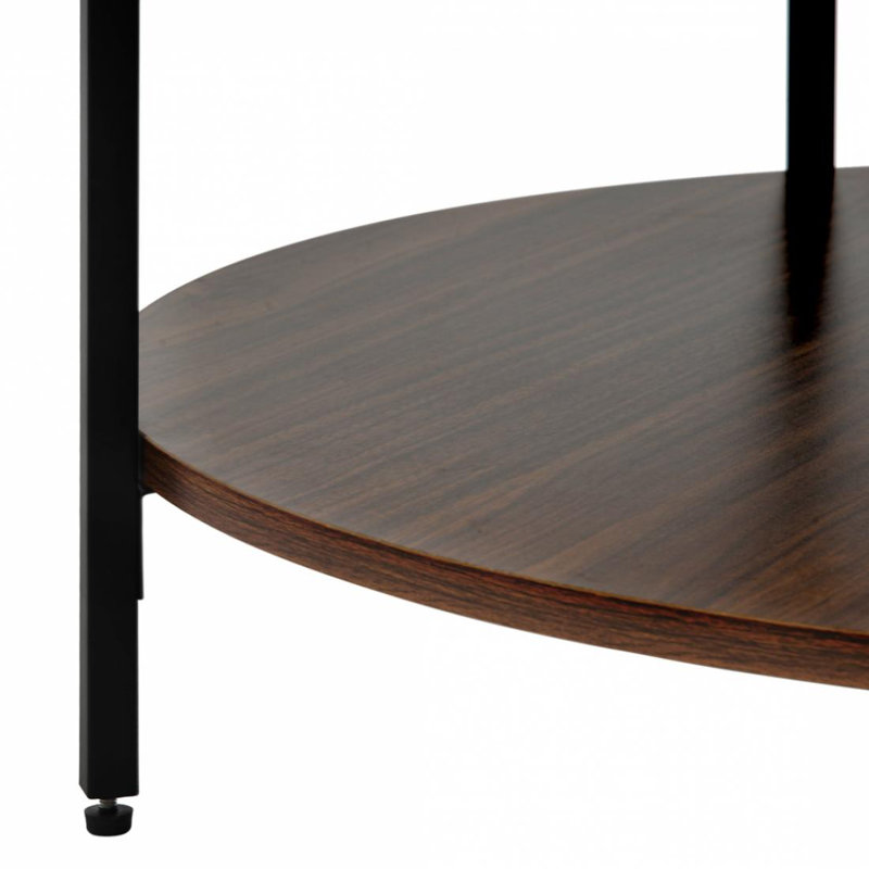 Table basse 4 pieds Ailet, Chocolat