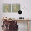 "Classic Blooms On Green" par Liz Jardine, 2 pièces sur toile-140547295