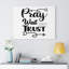 Pray Wait Trust - Wrapped Canvas Print-1762440875