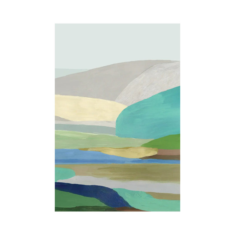 Free Land I by Tom Reeves - Wrapped Canvas Painting, 66.04 cm H x 45.72 cm W x 3.175 cm D