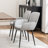 Upholstered Faux Leather Dining Chairs-802716904-788490056