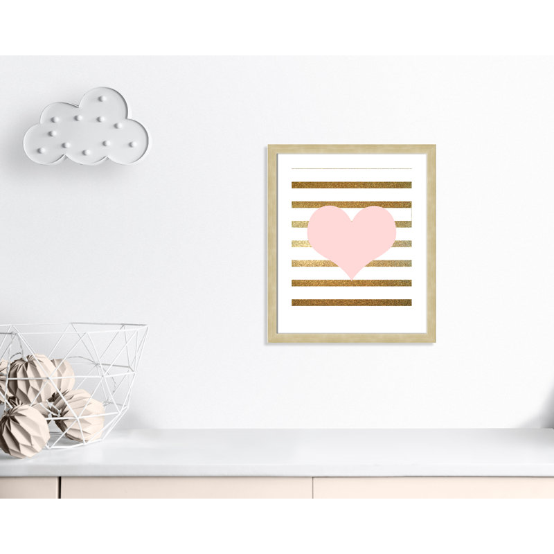 Fairy Tale Fairytale 2, impression sur papier, H 26,5 po x l 22,5 po x P 0,63 po, Encadré plat champagne