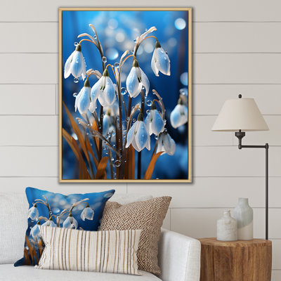 " Winter Snowdrop Flower Photography I "