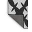 Tapis gris/noir tissé à la machine-9260283