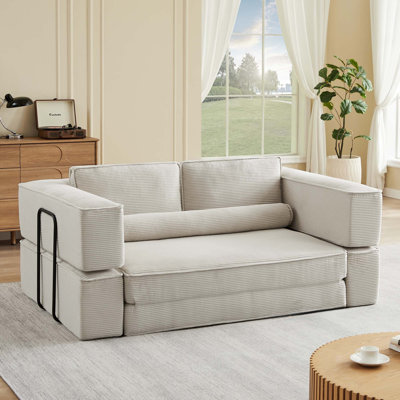 Modern Corduroy Sofa with Versatile Combinations