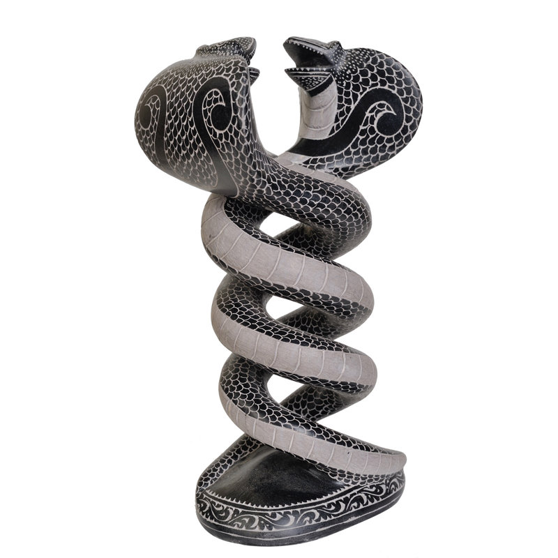 Figurine de serpents entrelacés