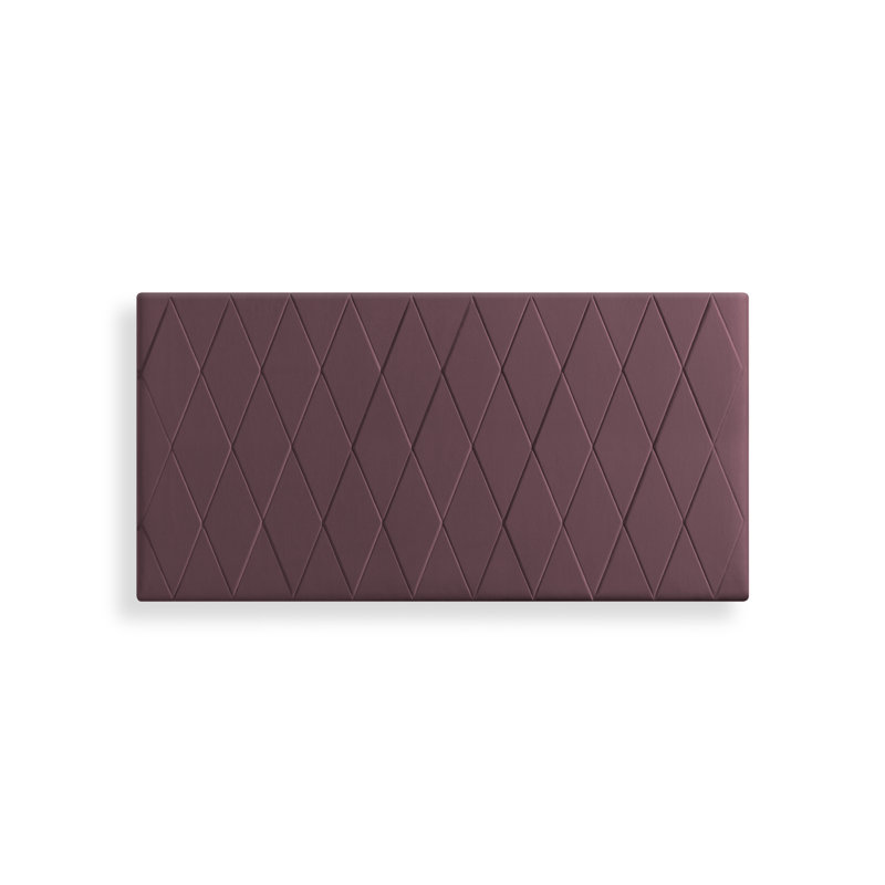 Raffles Upholstered Headboard, Small Double (4'), Bordeaux