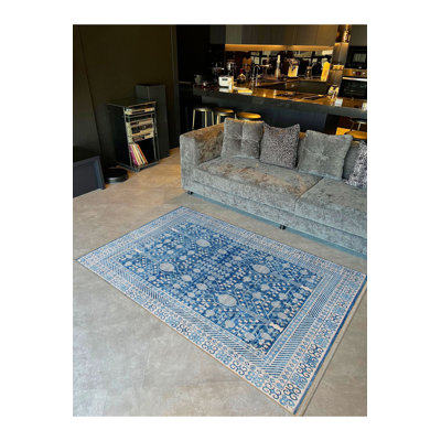 Tapis décoratif lavable