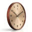 Horloges murales rondes en noyer-1566233459