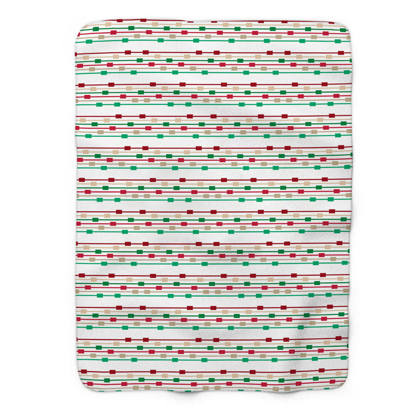Form Design - Couverture Sherpa de qualité supérieure 1 pièce 0142, L 60 po x L 80 po