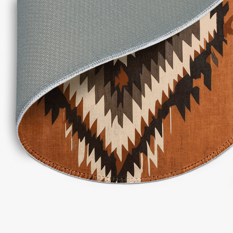 Canyon Echo Indoor And Outdoor Area Rug, Round 5'