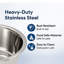 Bol d'eau de remplacement pour nourriture pour animaux Pint Dog and Cat