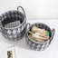 Panier de rangement en tissu Bungalow Rose