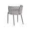 Chaise avec accoudoirs en métal la Mott-1272021006