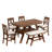 Jennalyn Four Leg Dining Set-55141772-55141773-55141770