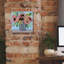 Toile épique Graffiti «Poppy Power» par Jeri Hauth, 12 po x 12 po-117052114