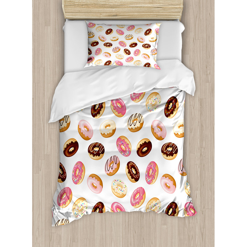Modern & Contemporary Duvet Cover, Twin Duvet Cover + 1 Standard Sham