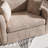Oversized Upholstered Slipcovered Armchair Comfy Couch Sofa-968984724