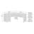 Soft L-Shaped Desk with File Drawer-903577129
