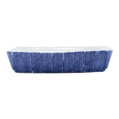 Santorini Rectangle Ceramic Baker