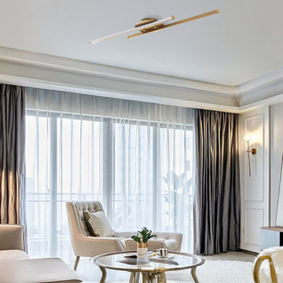 Metal Body 2 Lines LED Chandelier