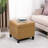 17.5" Faux Leather Ottoman With Storage-1026859791