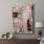 Tangerine et bleu sarcelle I - Cavas enveloppés de galerie-545472223