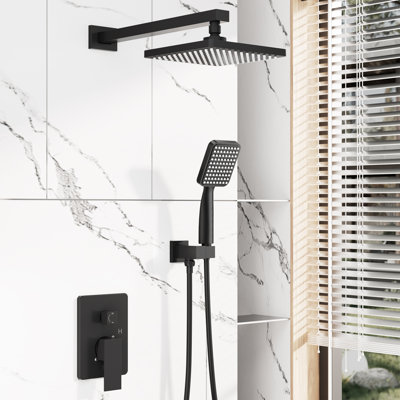 Complete Shower System with Rough in-Valve