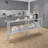 Express KitchQuip Stainless Steel 84 in. L x W x 35 in. H Adjustable-94309893