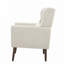 Fauteuil rembourré avec coussin