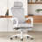 Ergonomic Mesh Office Chair with Adjustable Lumbar Support, Headrest, and Retractable Footrest-801315603