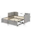 Shamina Upholstered daybed with Pop Up Trundle-198395881