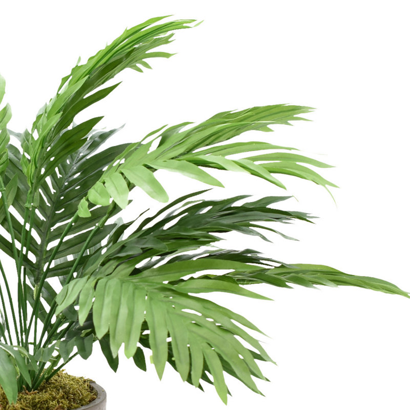 Palmier artificiel en pot 16 po Areca, Brun