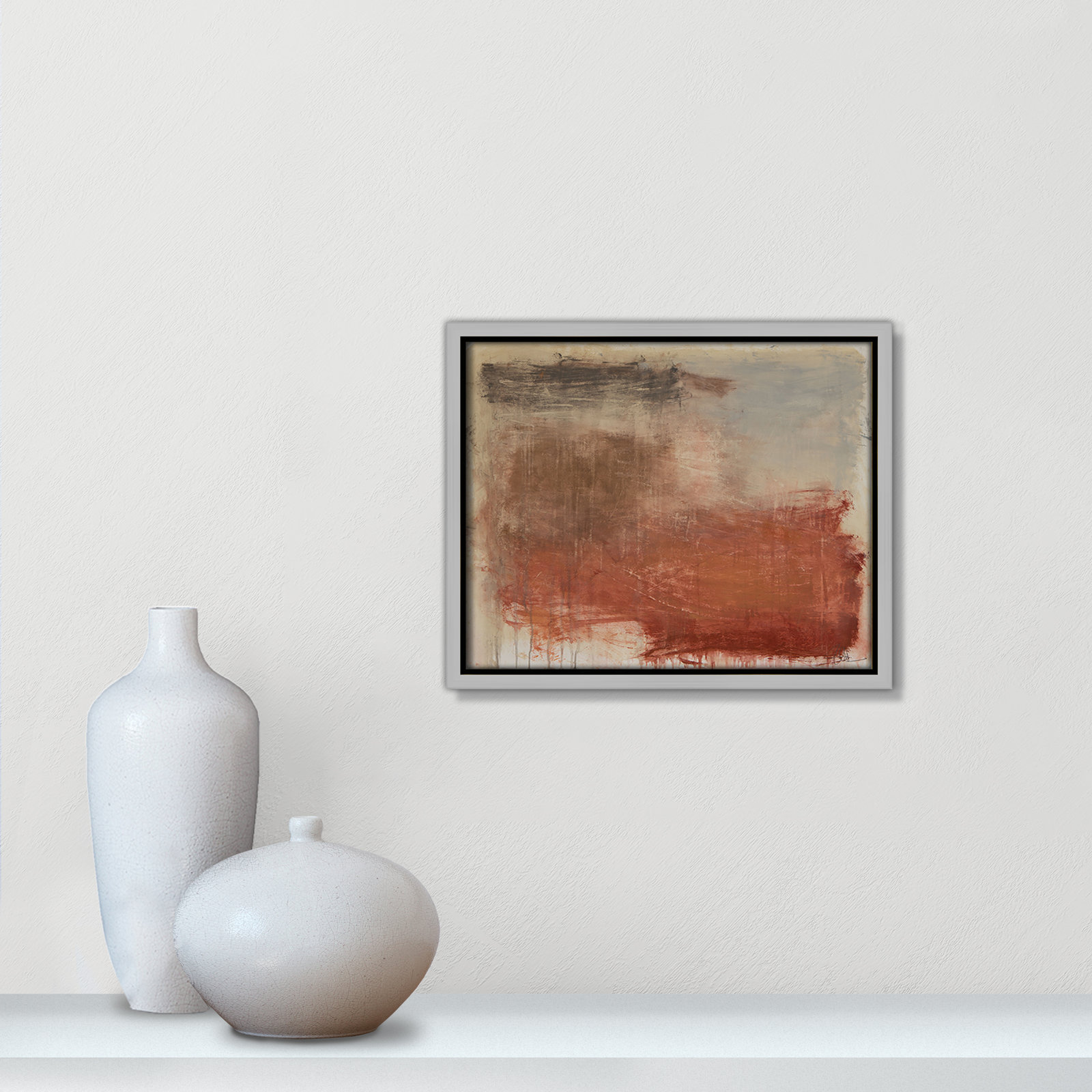 Colin "Autumn Over The Riviera" Print, Silver, 9.5" H x 11.5" W