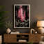 Pink Light Through Jungle Surrealism - Wrapped Canvas-576874079-576874069