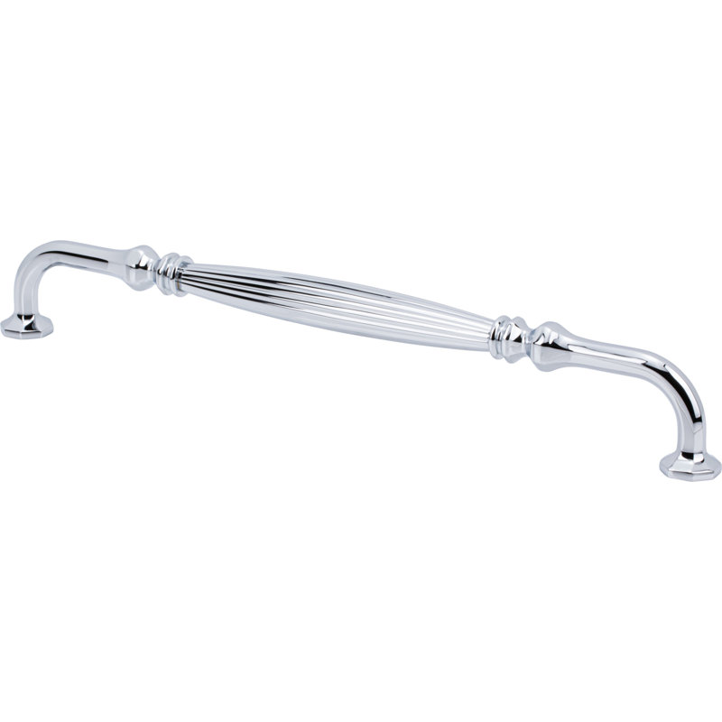 Roscato Appliance Pull, Polished Chrome, 12"