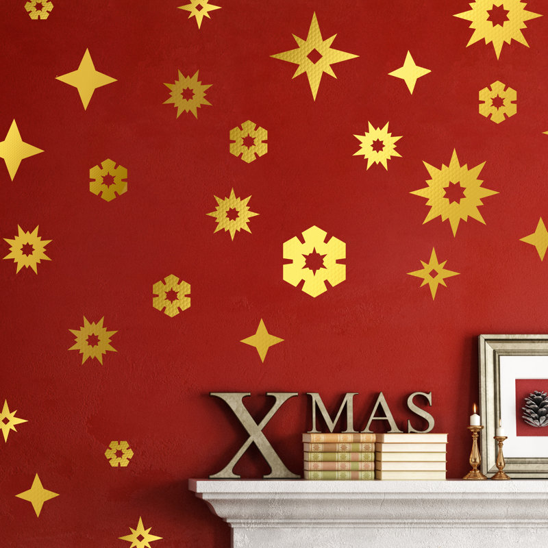 Abstract Non-Wall Damaging Wall Decal