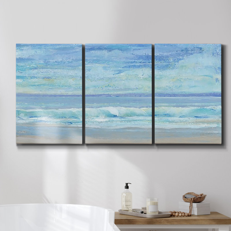 " Kattskill Bay " 3 - Pieces, 60" H x 120" W x 2" D