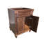 Base de meuble-lavabo simple 24 "seulement en érable noyer