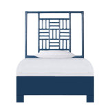 Finn Twin Extra Long Bed, Turquoise
