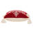 Christmas Snowflake Christmas Knitted Tassel 18" Square Pillow Cover
