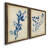 " Indigo Leaf Study I " 2 - Pieces-793904520-793904521-793872679